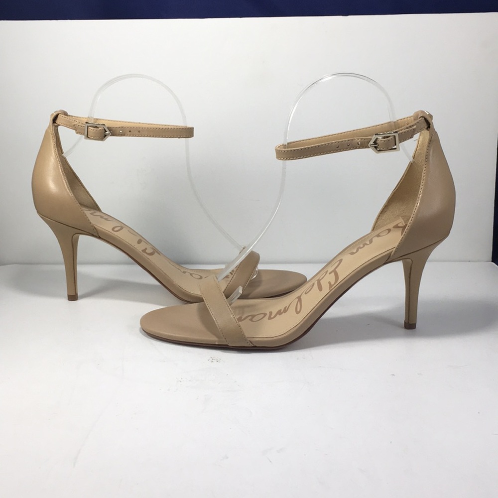 Sam Edelman Patti Nude Nappa Leather Sandals 8 W